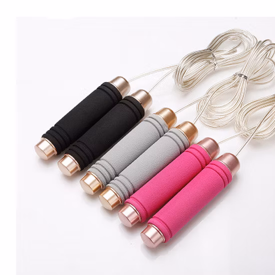 Heavy Exercise Weighted Speed Fitness Steel Wire Bearing Skipping Jump Rope
