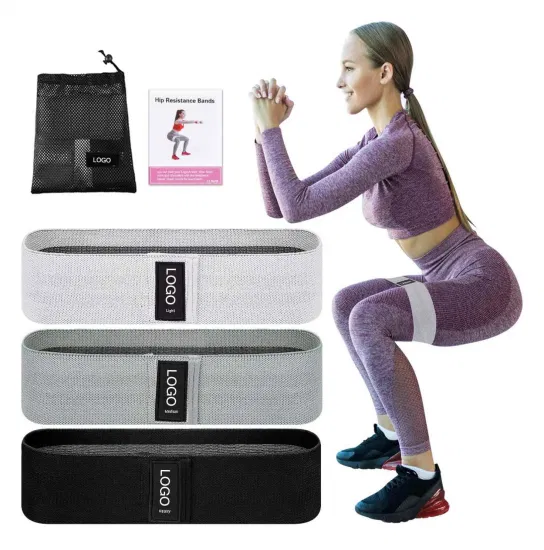 Bandas de resistência para quadril Bandas de resistência para exercícios de espólio de exercícios