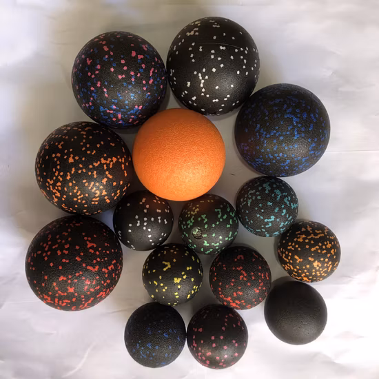 Bola de massagem sólida de espuma Dfaspo Yoga Pilates EPP